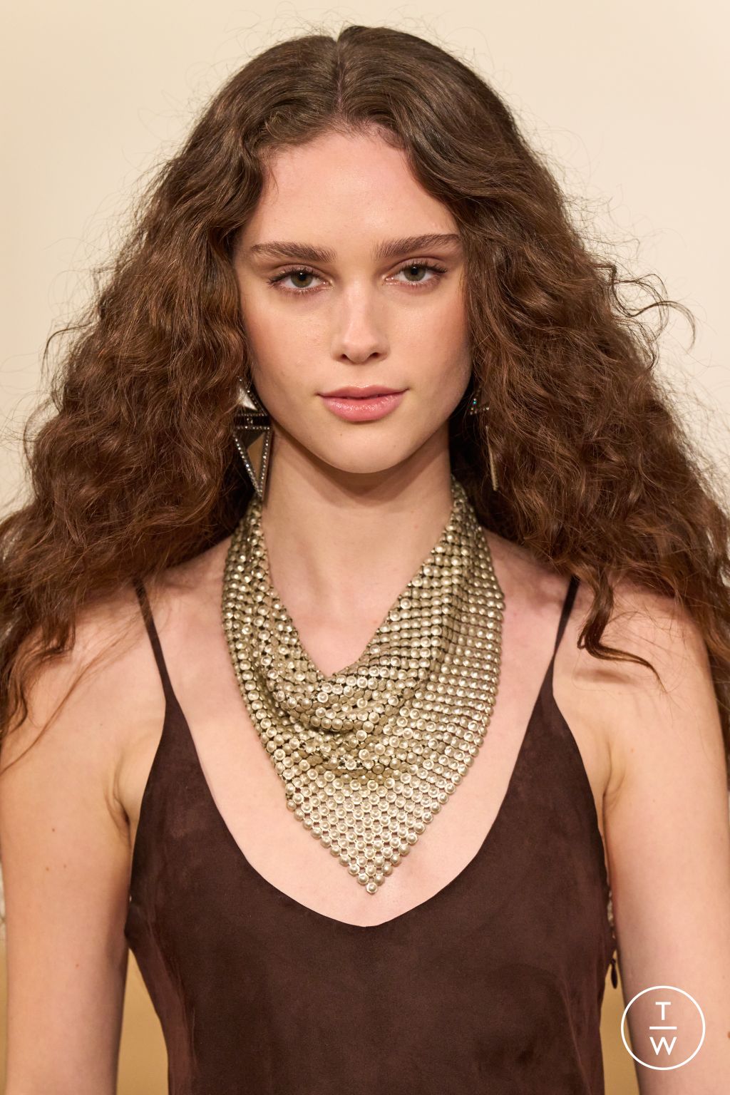 Fashion Week New York Fall/Winter 2024 look 29 de la collection Ralph Lauren womenswear accessories