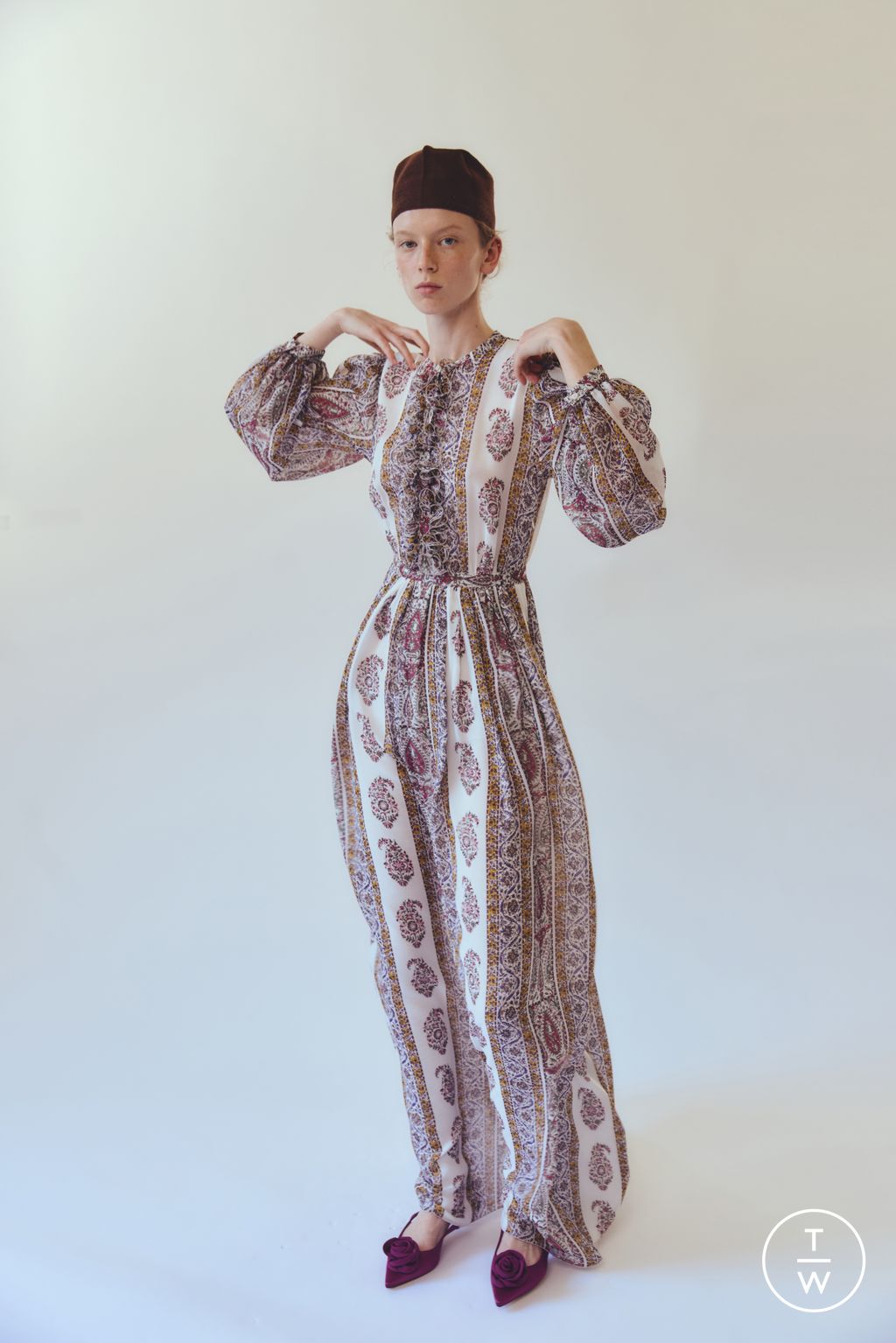 Fashion Week Paris Resort 2026 look 29 from the Giambattista Valli collection womenswear