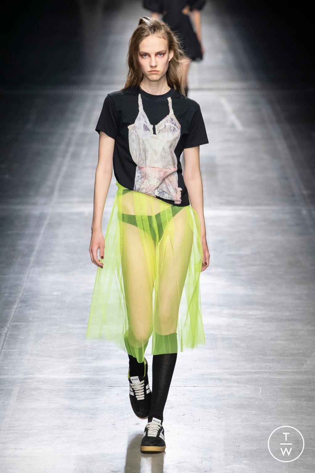 Fashion Week Milan Spring/Summer 2023 look 20 de la collection MSGM womenswear
