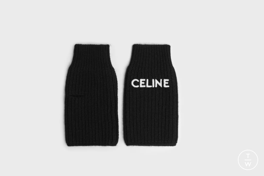 Fashion Week Paris Fall/Winter 2021 look 27 de la collection Celine menswear accessories