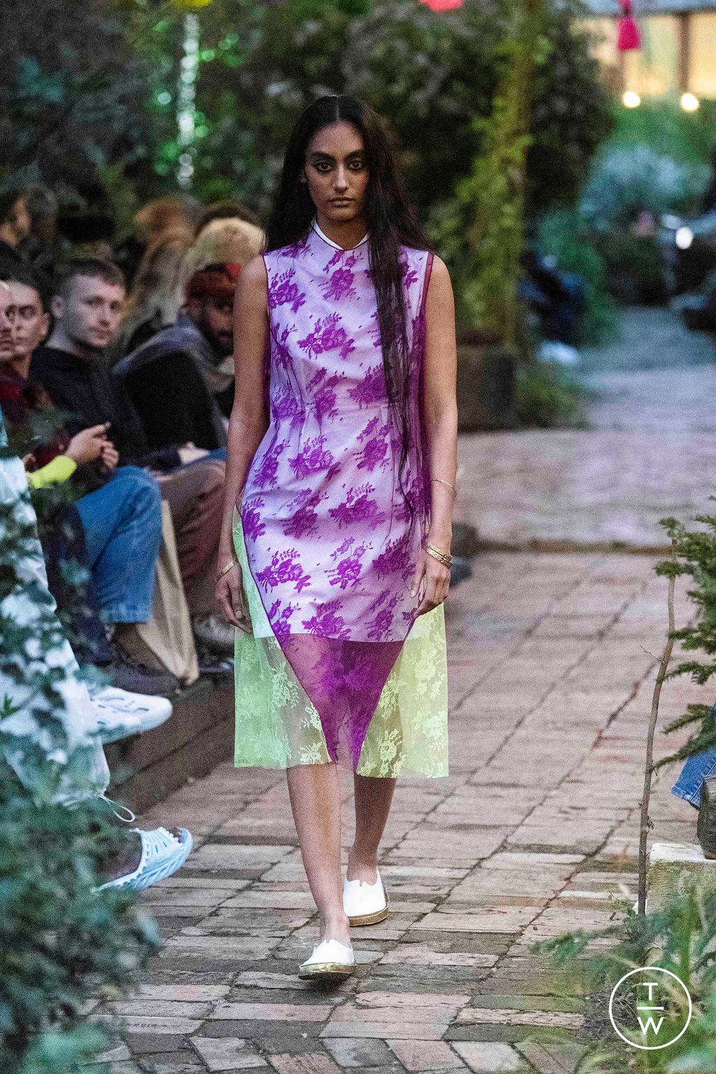 Fashion Week London Spring/Summer 2023 look 20 from the Paria Farzaneh collection womenswear