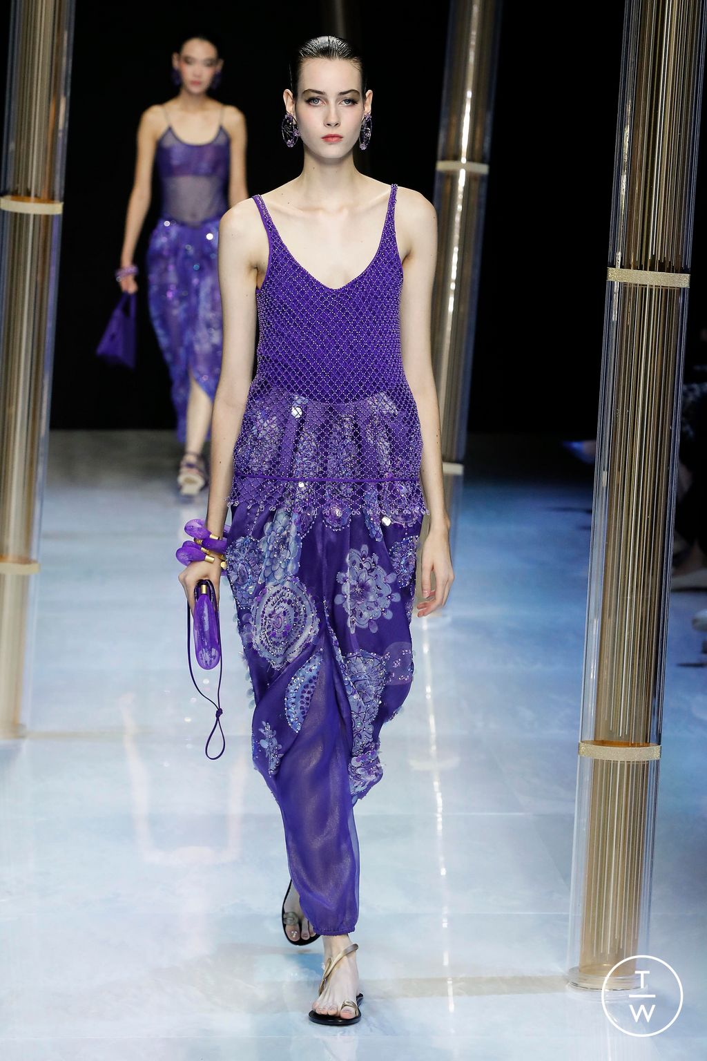Fashion Week Milan Spring/Summer 2023 look 39 de la collection Giorgio Armani womenswear