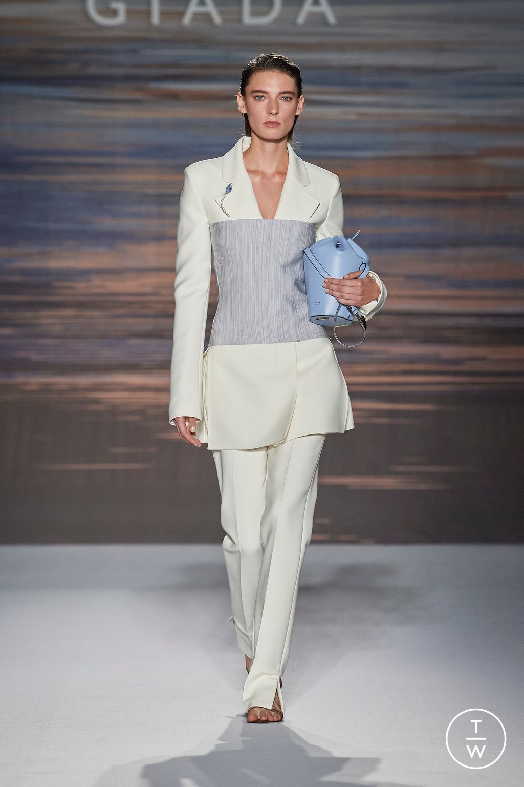 Fashion Week Milan Spring/Summer 2023 look 12 from the Giada collection womenswear
