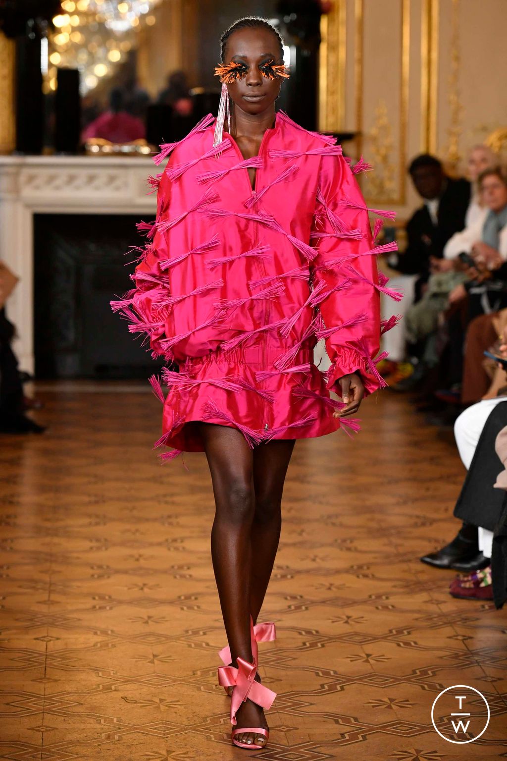 Fashion Week Paris Spring/Summer 2023 look 6 from the Imane Ayissi collection couture