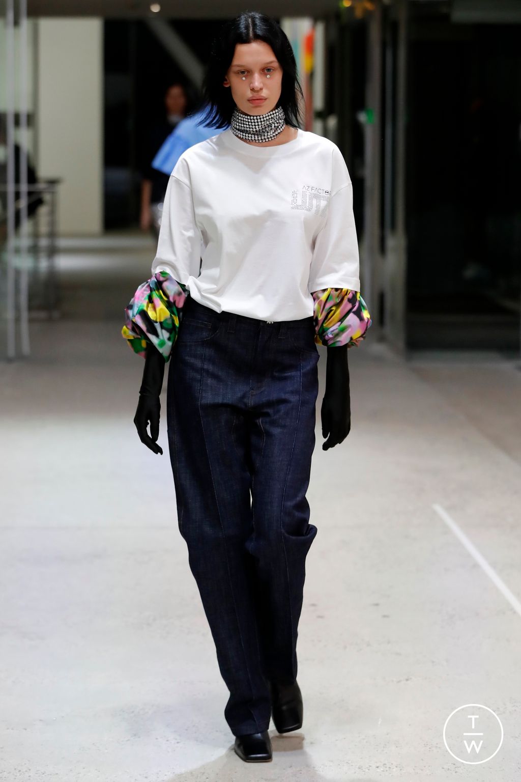 Fashion Week Paris Spring/Summer 2023 look 12 from the AZ Factory collection 女装