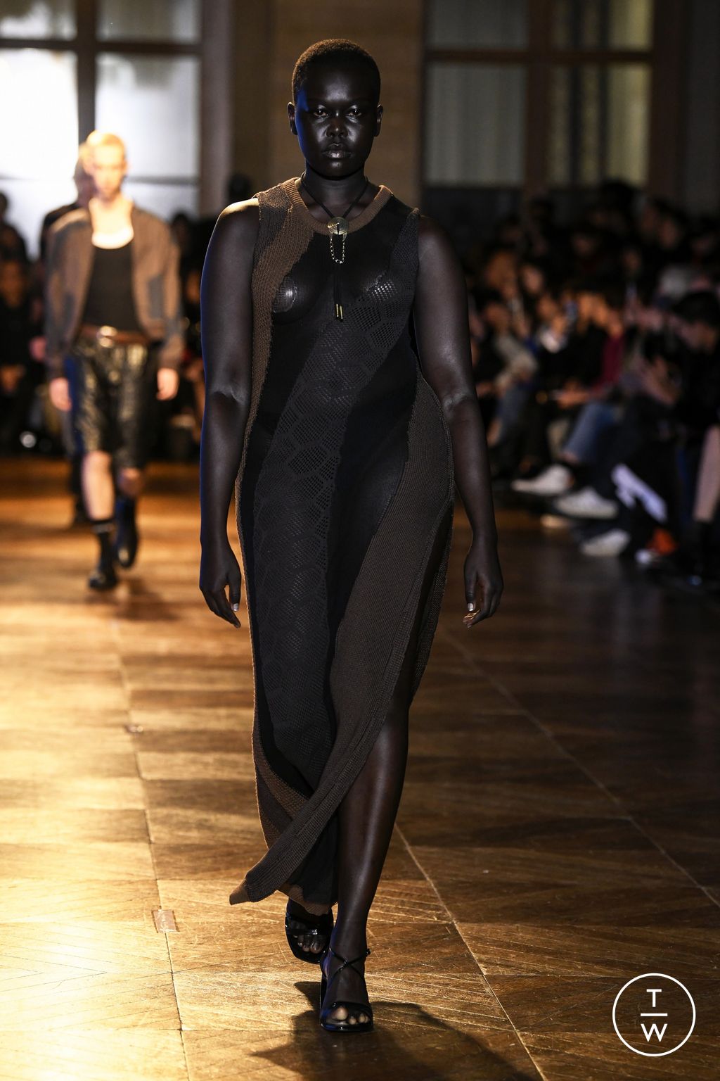 Fashion Week Paris Spring/Summer 2023 look 9 from the Koché collection womenswear