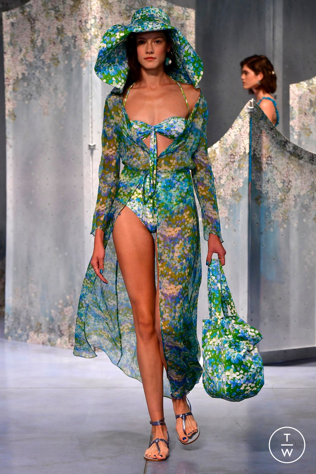 Fashion Week Milan Spring/Summer 2023 look 9 de la collection Luisa Beccaria womenswear