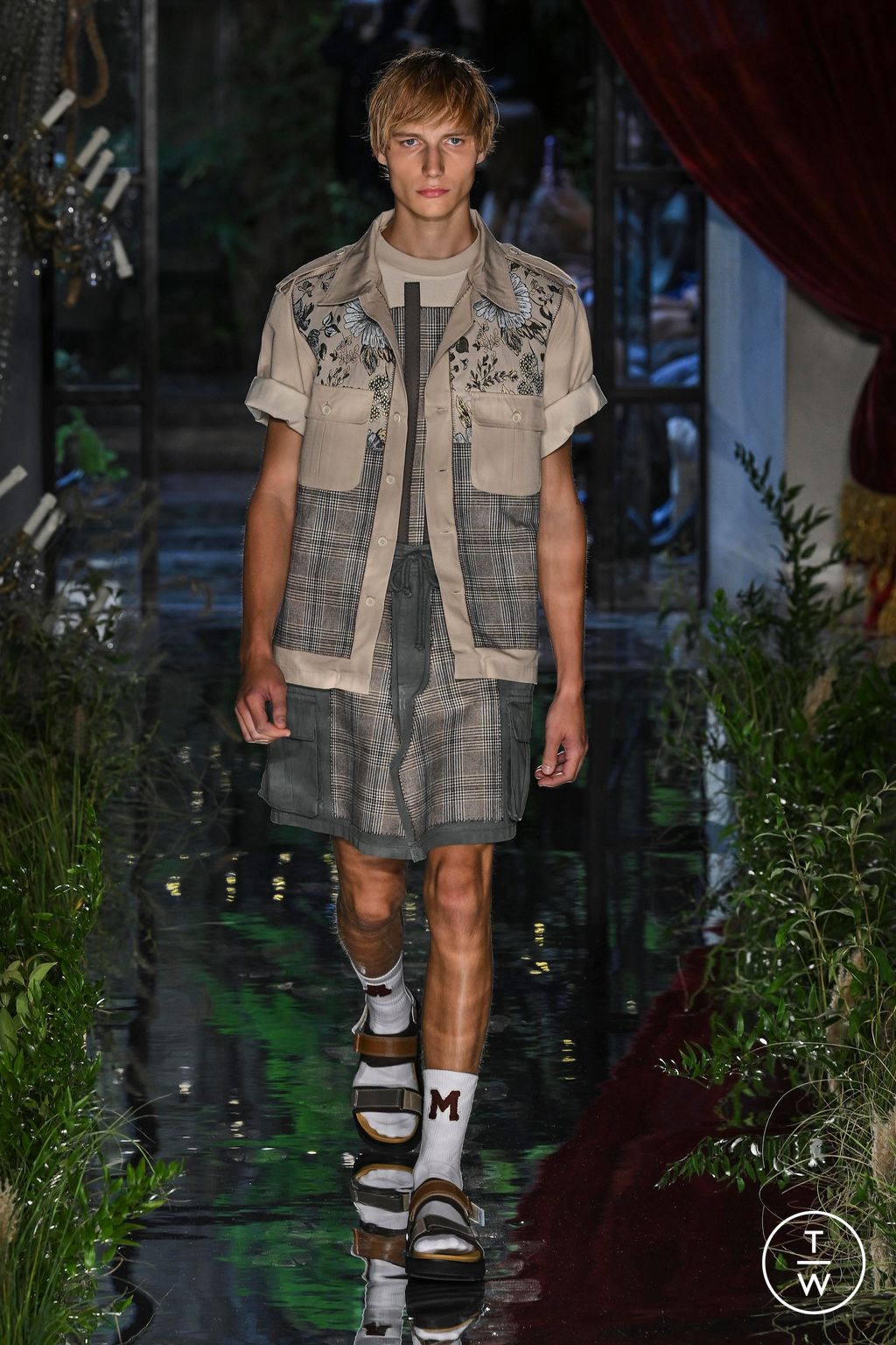 Fashion Week Milan Spring/Summer 2023 look 34 from the Antonio Marras collection 女装