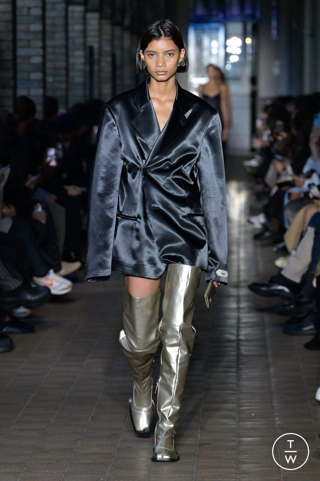 Fashion Week Paris Spring/Summer 2023 look 16 from the GmbH collection womenswear
