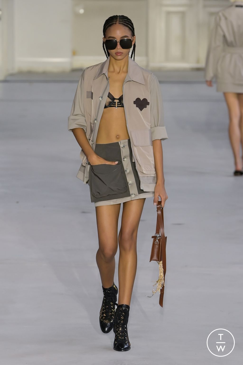 Fashion Week Paris Spring/Summer 2023 look 28 from the Victoria/tomas collection womenswear