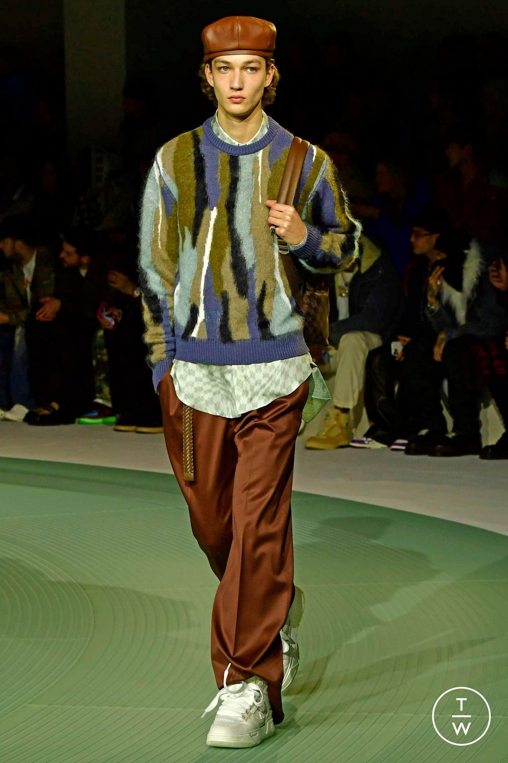 Fashion Week Paris Fall/Winter 2023 look 20 de la collection Amiri menswear