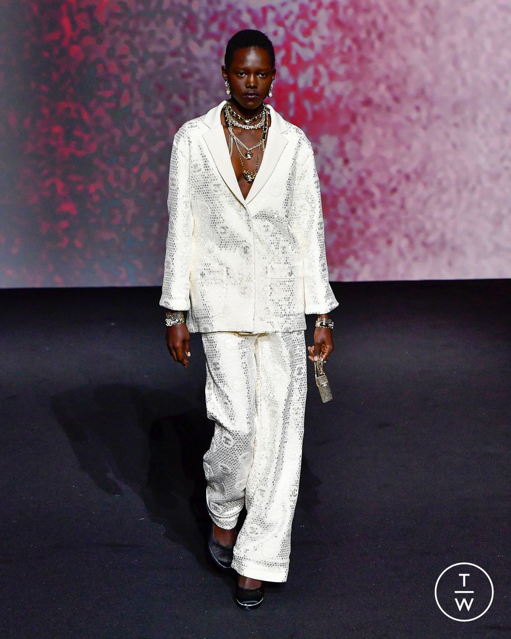Fashion Week Paris Spring/Summer 2023 look 15 de la collection Chanel womenswear