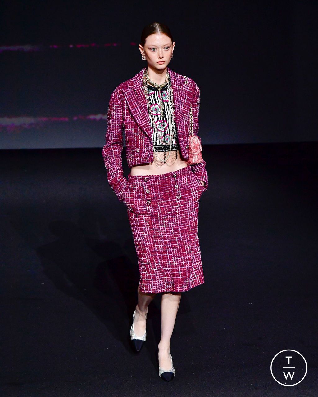 Fashion Week Paris Spring/Summer 2023 look 42 from the Chanel collection 女装