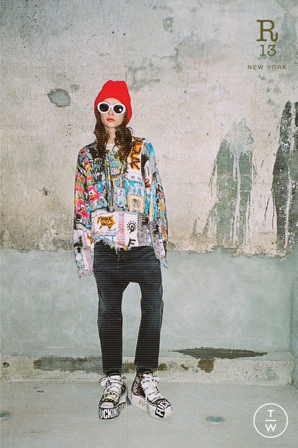 Fashion Week New York Fall/Winter 2021 look 3 from the R13 collection womenswear