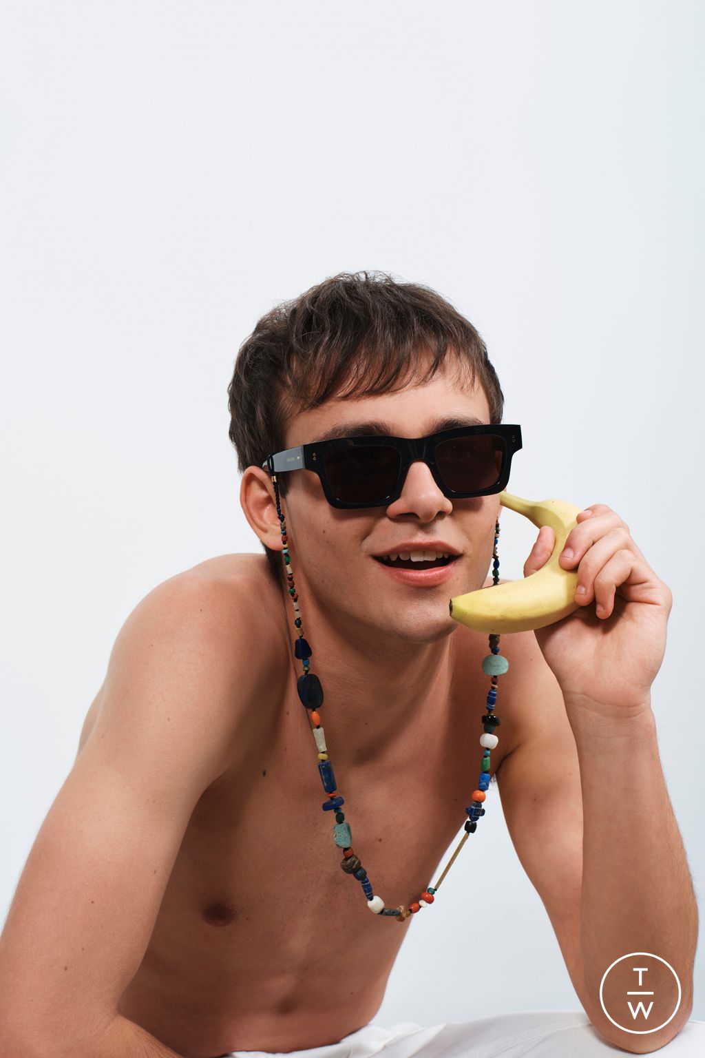 Fashion Week Paris Resort 2026 look 3 from the JW Anderson collection womenswear