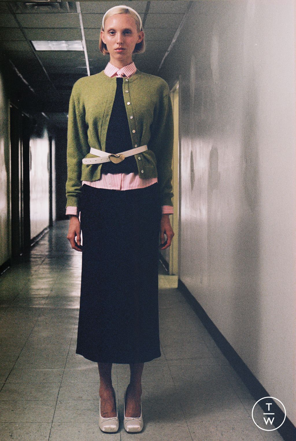 Fashion Week New York Resort 2025 look 3 from the Sandy Liang collection womenswear