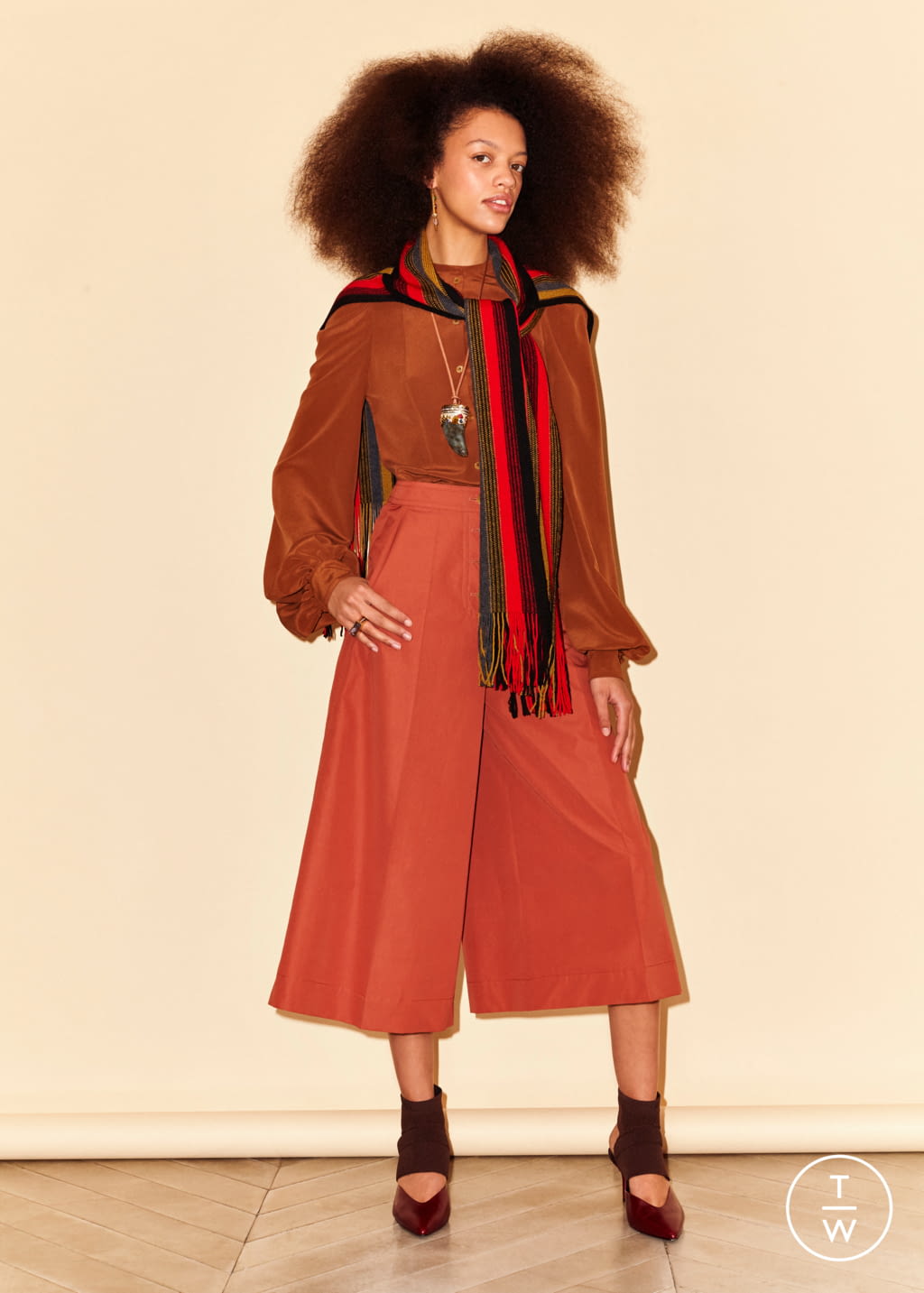 Fashion Week Paris Pre-Fall 2019 look 3 from the Sonia Rykiel collection 女装