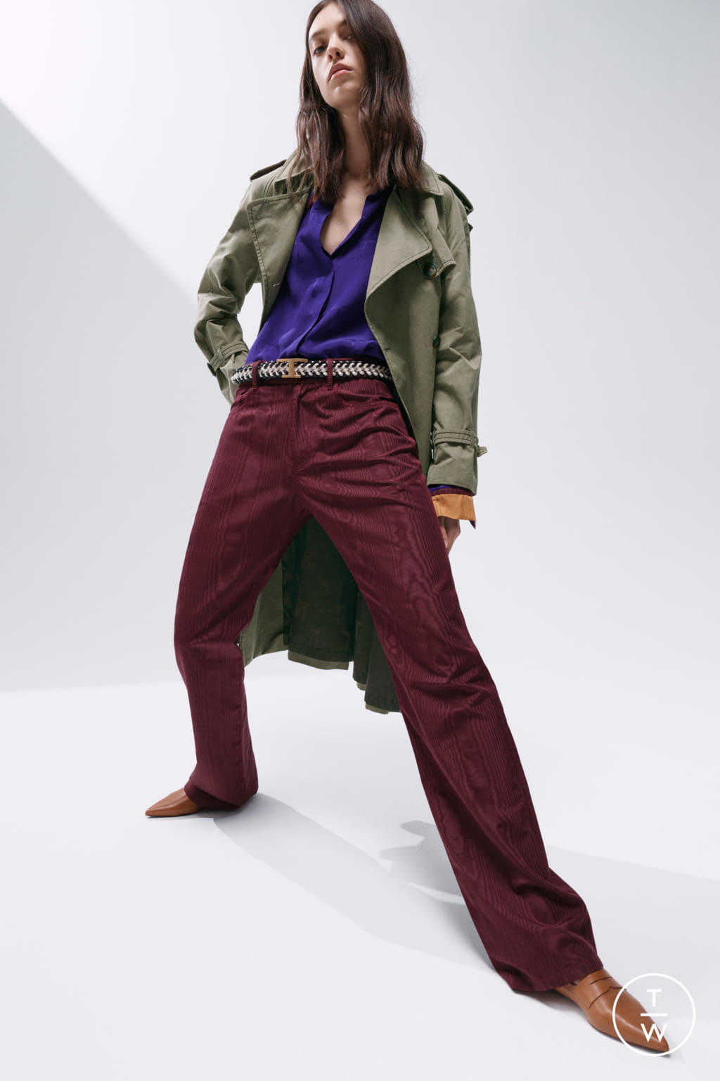 Fashion Week Milan Resort 2022 look 3 from the Tod's collection 女装