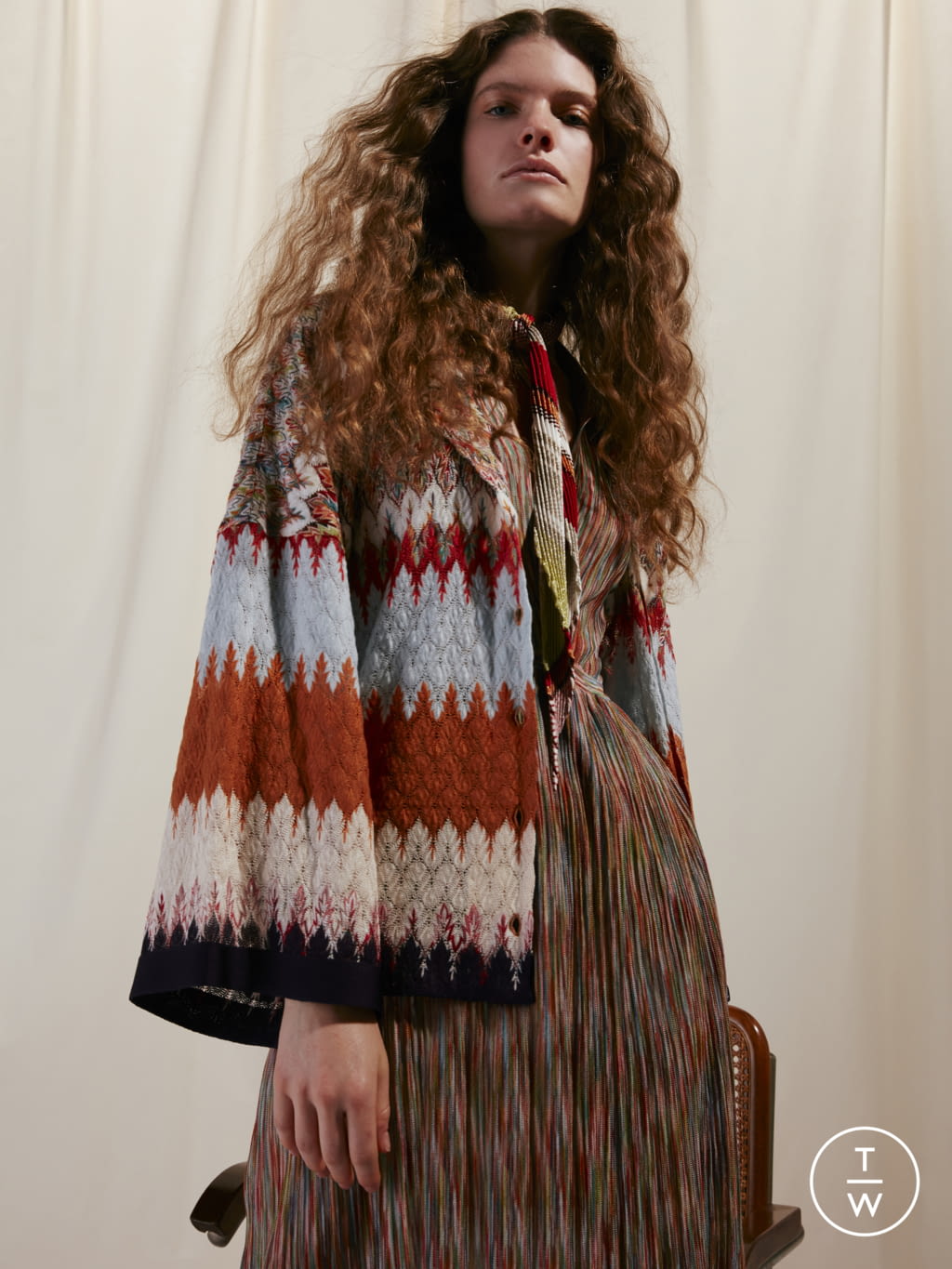 Fashion Week Milan Resort 2020 look 3 from the Missoni collection 女装
