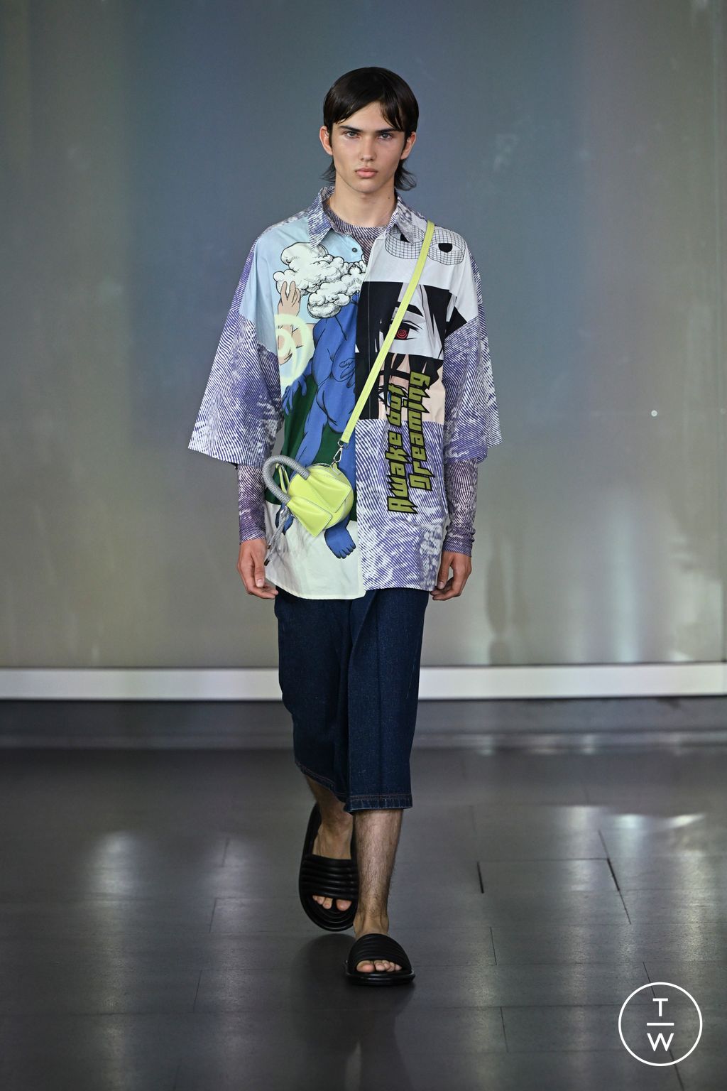 Fashion Week Milan Spring/Summer 2023 look 30 from the Dhruv-Kapoor collection menswear