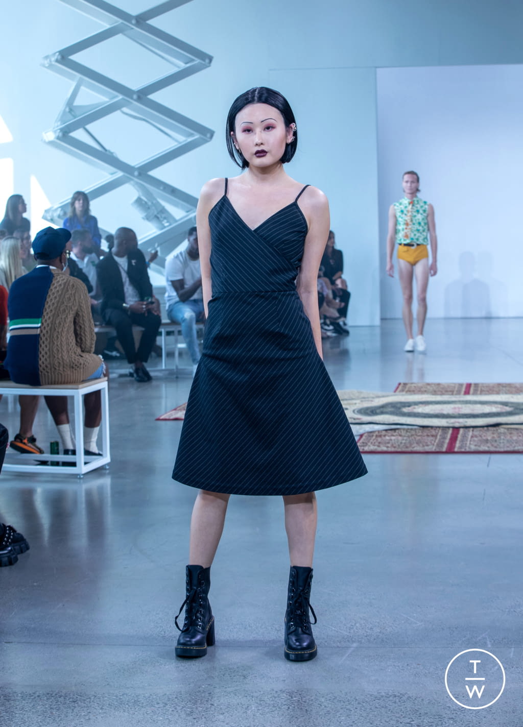 Fashion Week New York Spring/Summer 2022 look 30 from the Kenneth Nicholson collection 女装