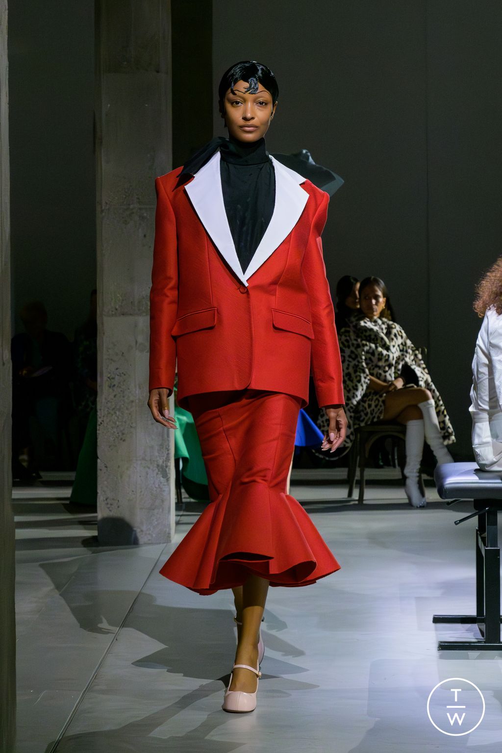 Fashion Week Milan Spring/Summer 2025 look 30 from the Marni collection womenswear
