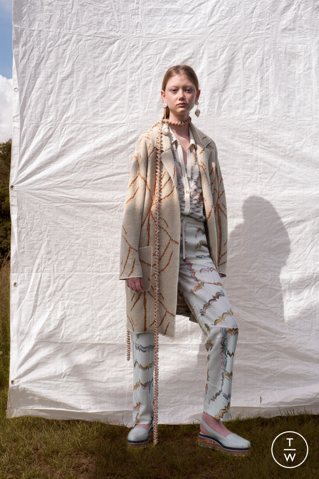 Fashion Week Milan Resort 2019 look 30 from the Missoni collection womenswear