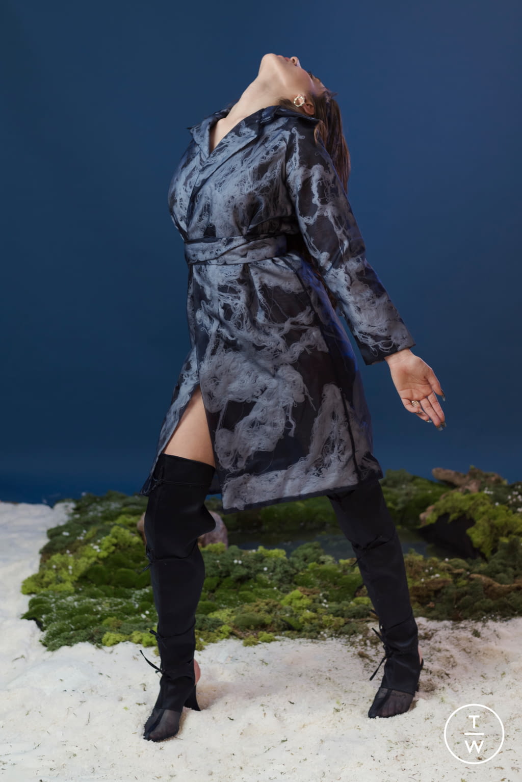 Fashion Week Paris Fall/Winter 2021 look 30 from the Di Petsa collection womenswear