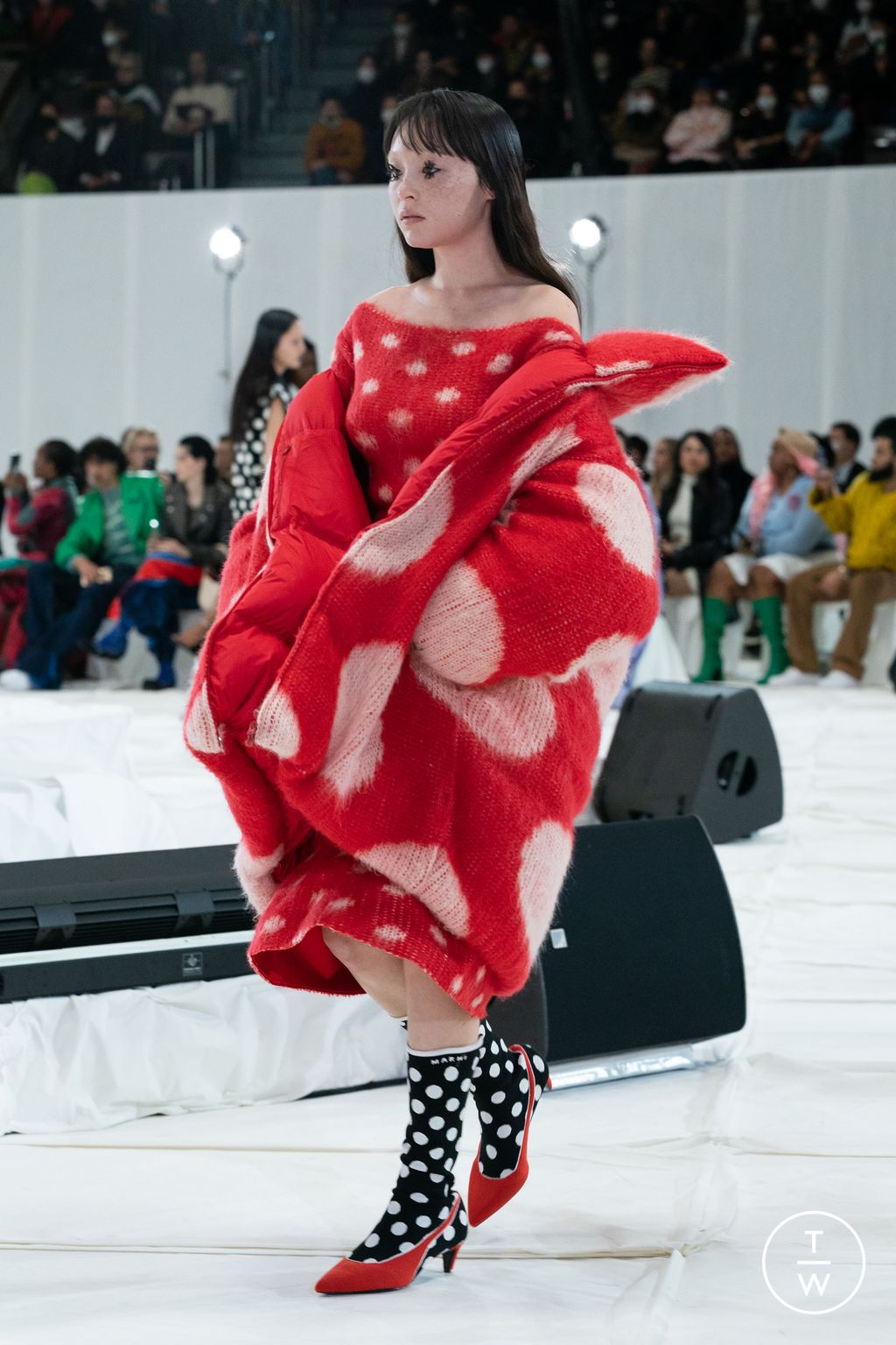 Fashion Week Milan Fall/Winter 2023 look 30 de la collection Marni womenswear