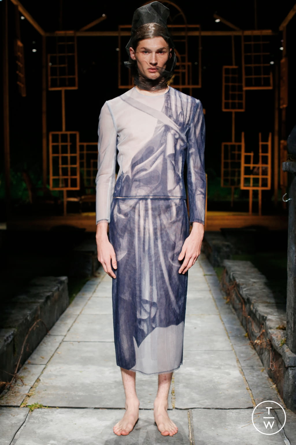 Fashion Week New York Spring/Summer 2022 look 30 de la collection Thom Browne womenswear