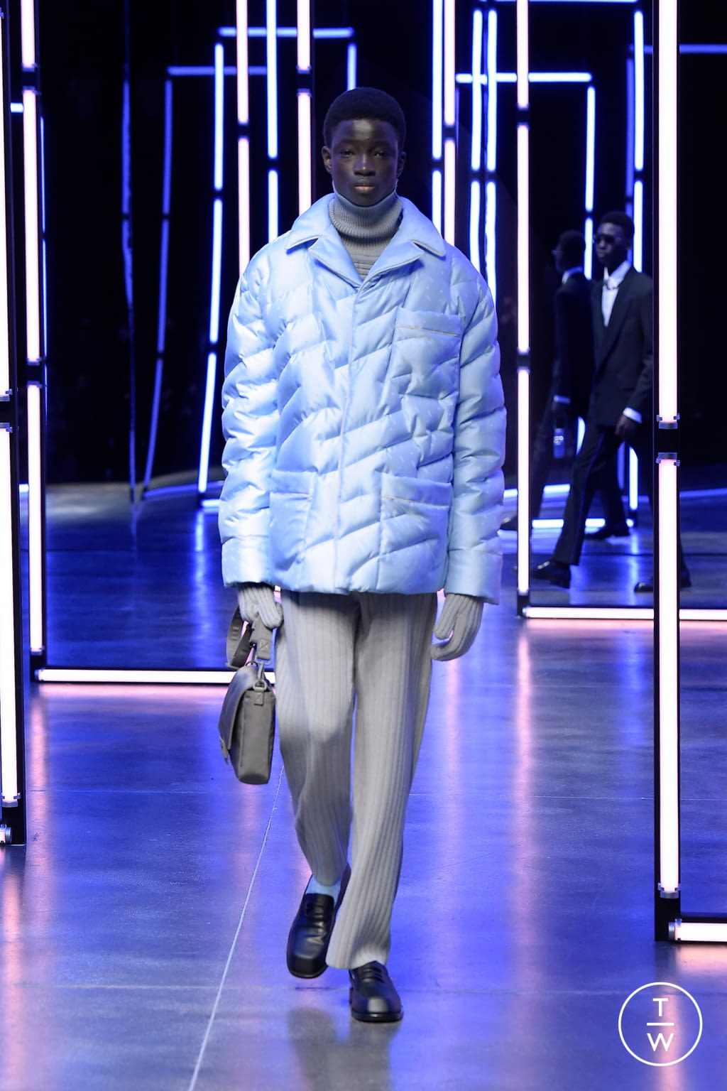 Fashion Week Milan Fall/Winter 2021 look 30 de la collection Fendi menswear