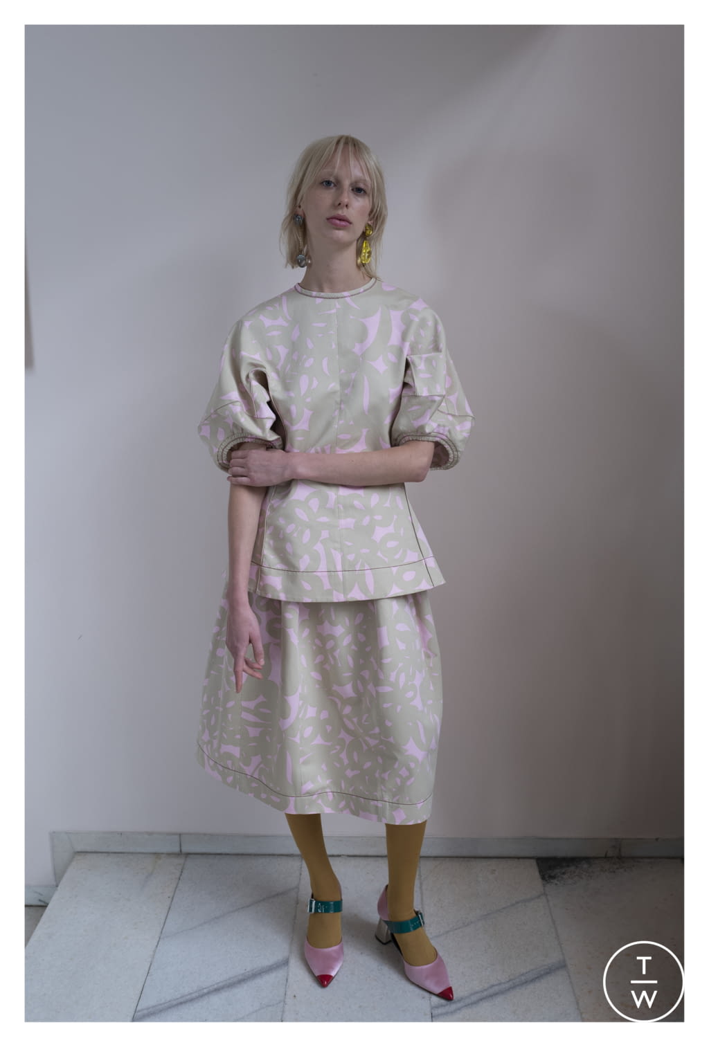 Fashion Week Milan Resort 2019 look 30 from the Marni collection womenswear