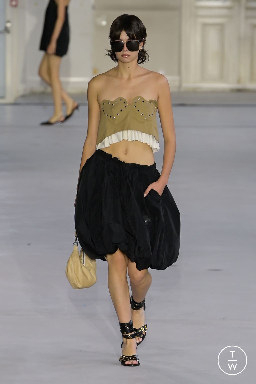 Fashion Week Paris Spring/Summer 2023 look 23 from the Victoria/tomas collection womenswear