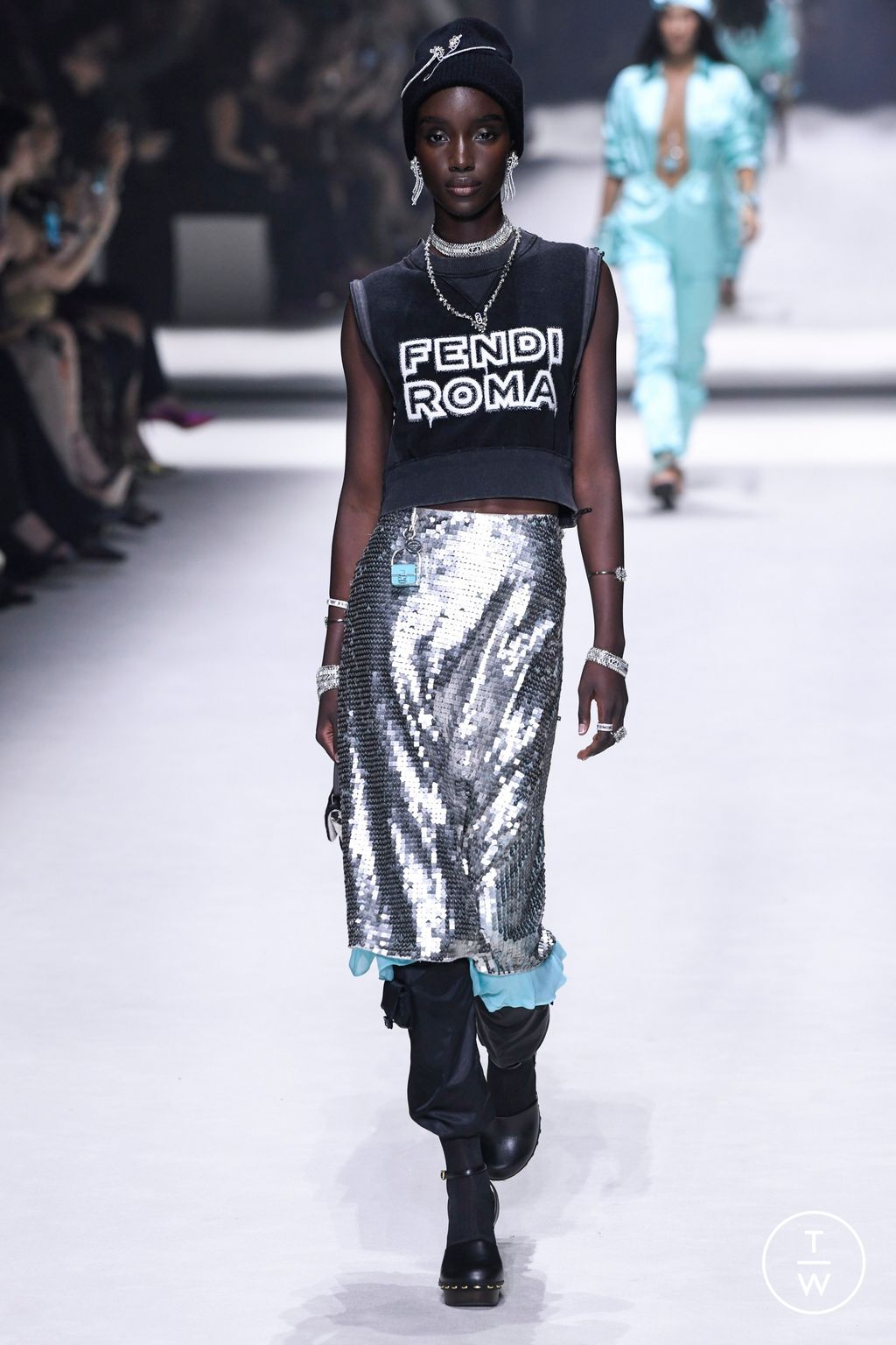 Fashion Week New York Resort 2023 look 42 de la collection Fendi womenswear
