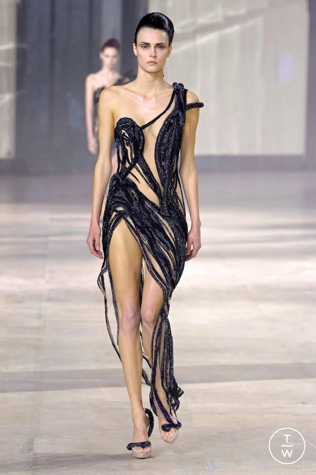 Fashion Week Paris Spring/Summer 2023 look 11 from the Gaurav Gupta collection couture