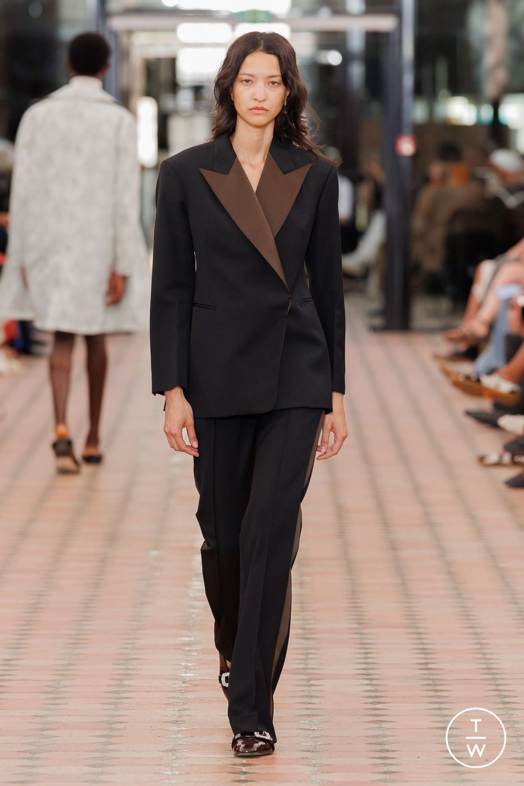 Fashion Week Paris Spring/Summer 2026 look 30 from the Wales Bonner collection menswear