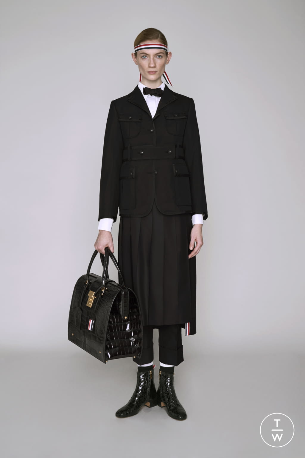 Fashion Week Paris Pre-Fall 2019 look 31 from the Thom Browne collection womenswear