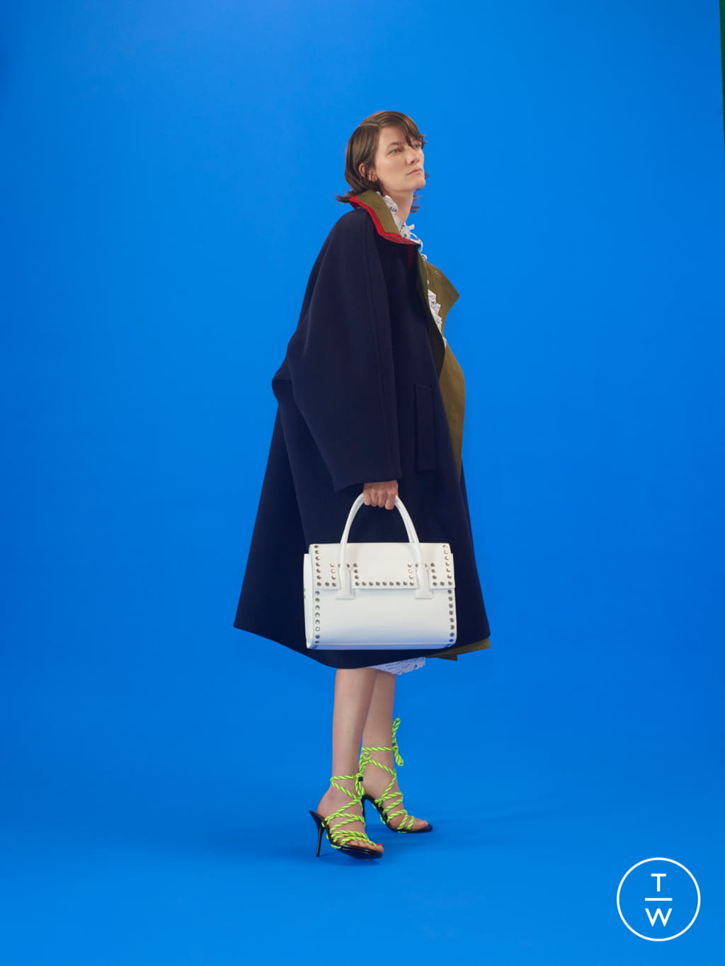 Fashion Week Paris Resort 2019 look 31 from the Balenciaga collection 女装