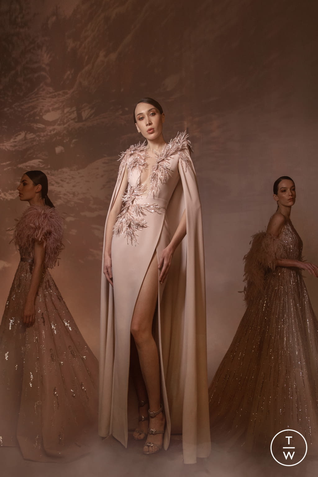 Fashion Week Paris Spring/Summer 2021 look 31 from the Zuhair Murad collection couture