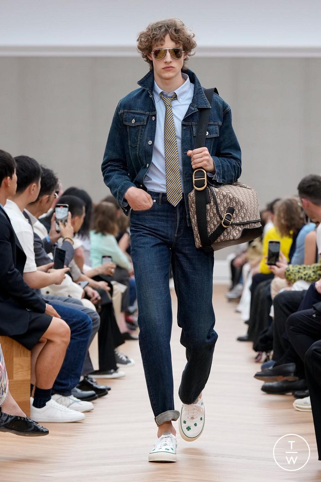 Fashion Week Paris Spring/Summer 2026 look 31 from the Dior Homme collection menswear