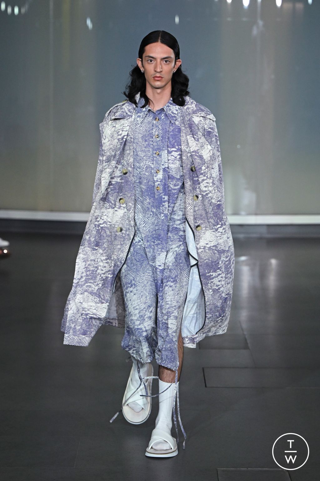 Fashion Week Milan Spring/Summer 2023 look 31 from the Dhruv-Kapoor collection 男装