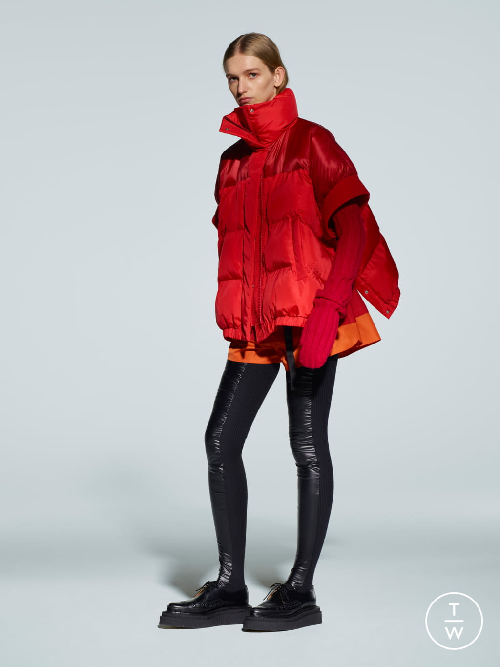 Fashion Week Paris Pre-Fall 2021 look 31 from the Sacai collection 女装