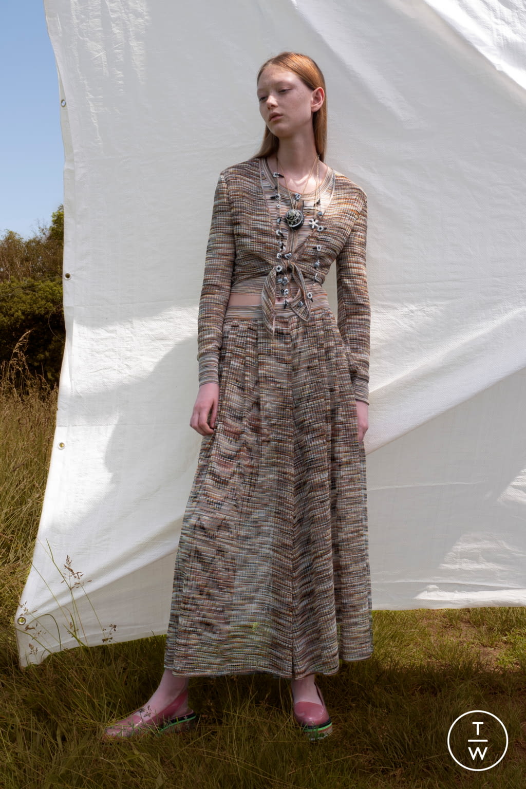 Fashion Week Milan Resort 2019 look 31 from the Missoni collection womenswear