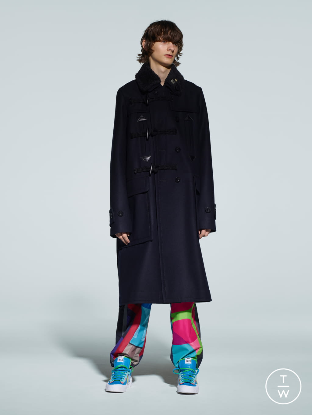 Fashion Week Paris Fall/Winter 2021 look 31 from the Sacai collection 男装