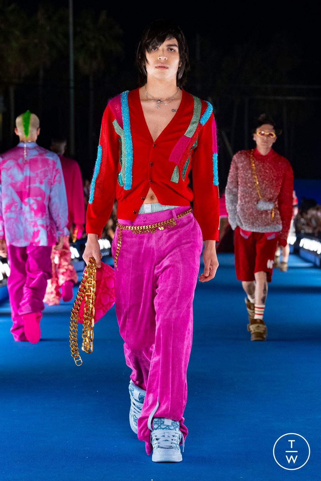 Fashion Week Paris Resort 2023 look 31 from the Dior Men collection 男装