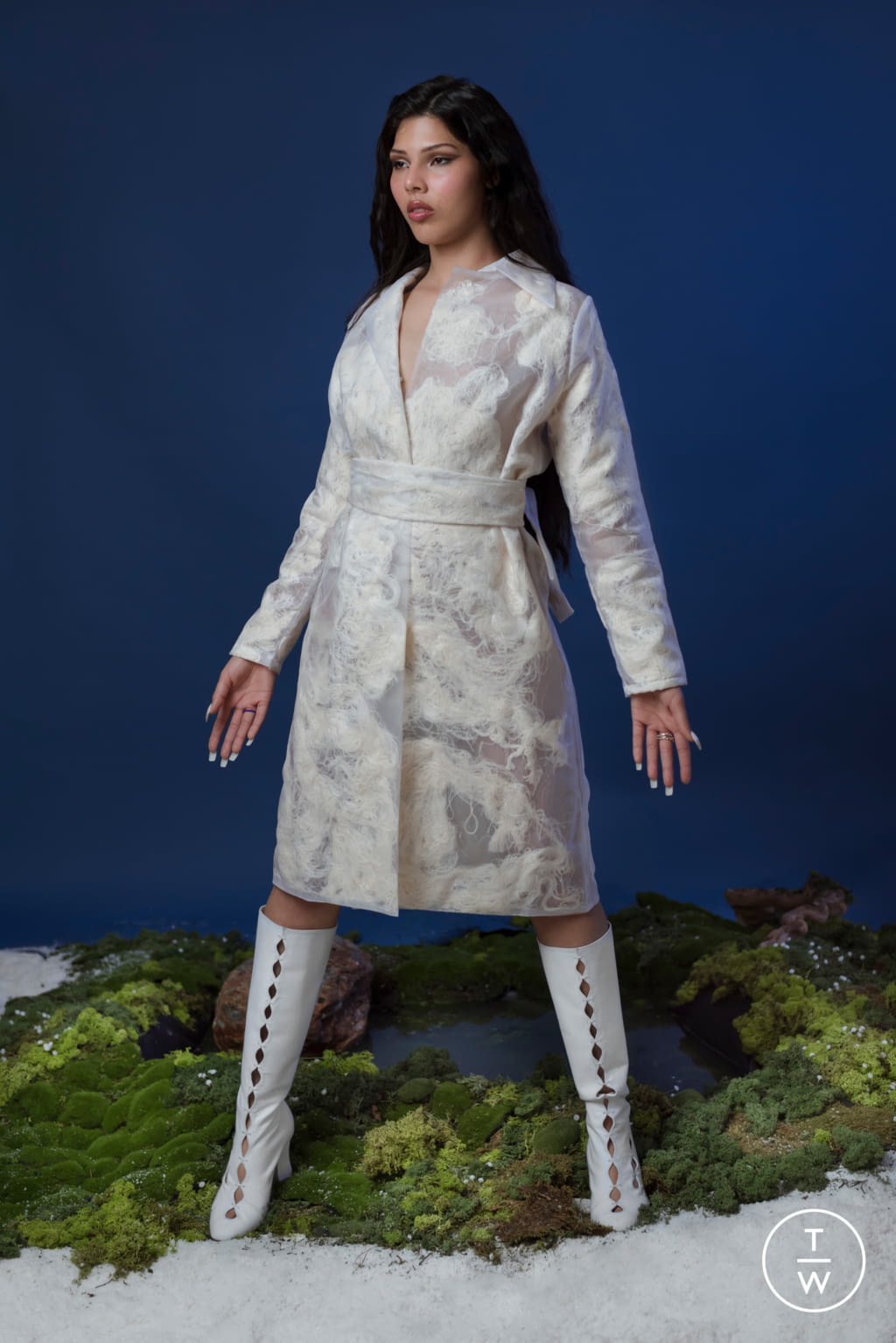 Fashion Week Paris Fall/Winter 2021 look 31 de la collection Di Petsa womenswear