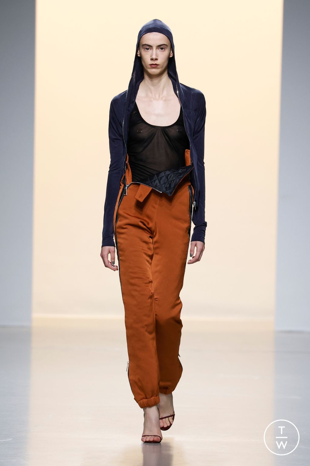 Fashion Week Paris Fall/Winter 2024 look 31 de la collection Atlein womenswear