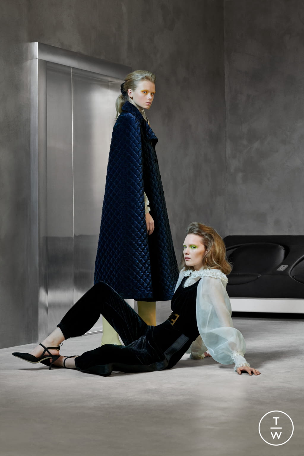 Fashion Week Milan Pre-Fall 2020 look 31 from the Fendi collection womenswear