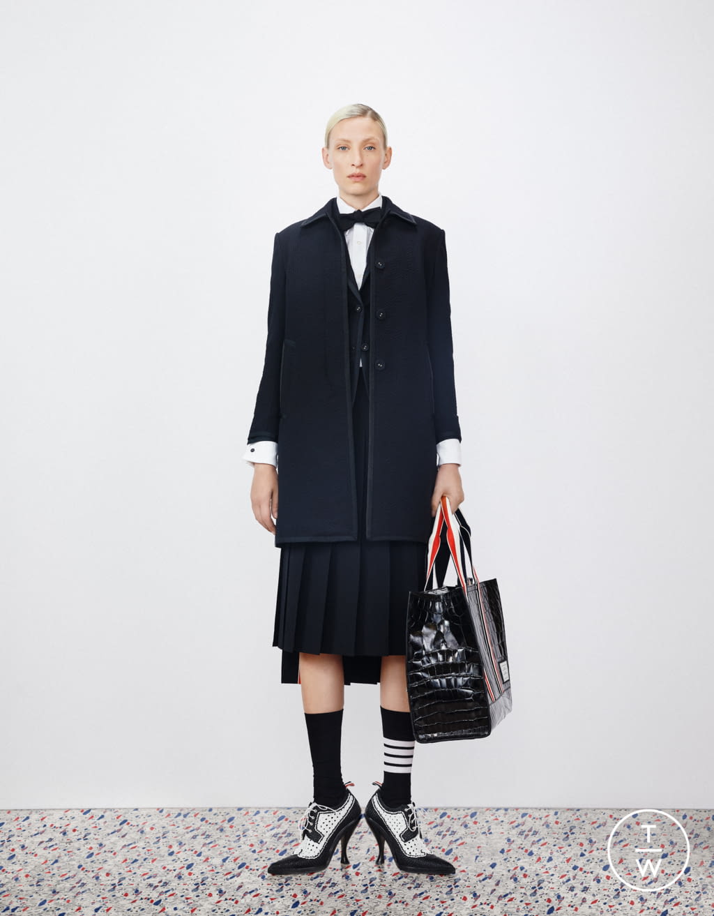 Fashion Week Paris Resort 2020 look 31 de la collection Thom Browne womenswear