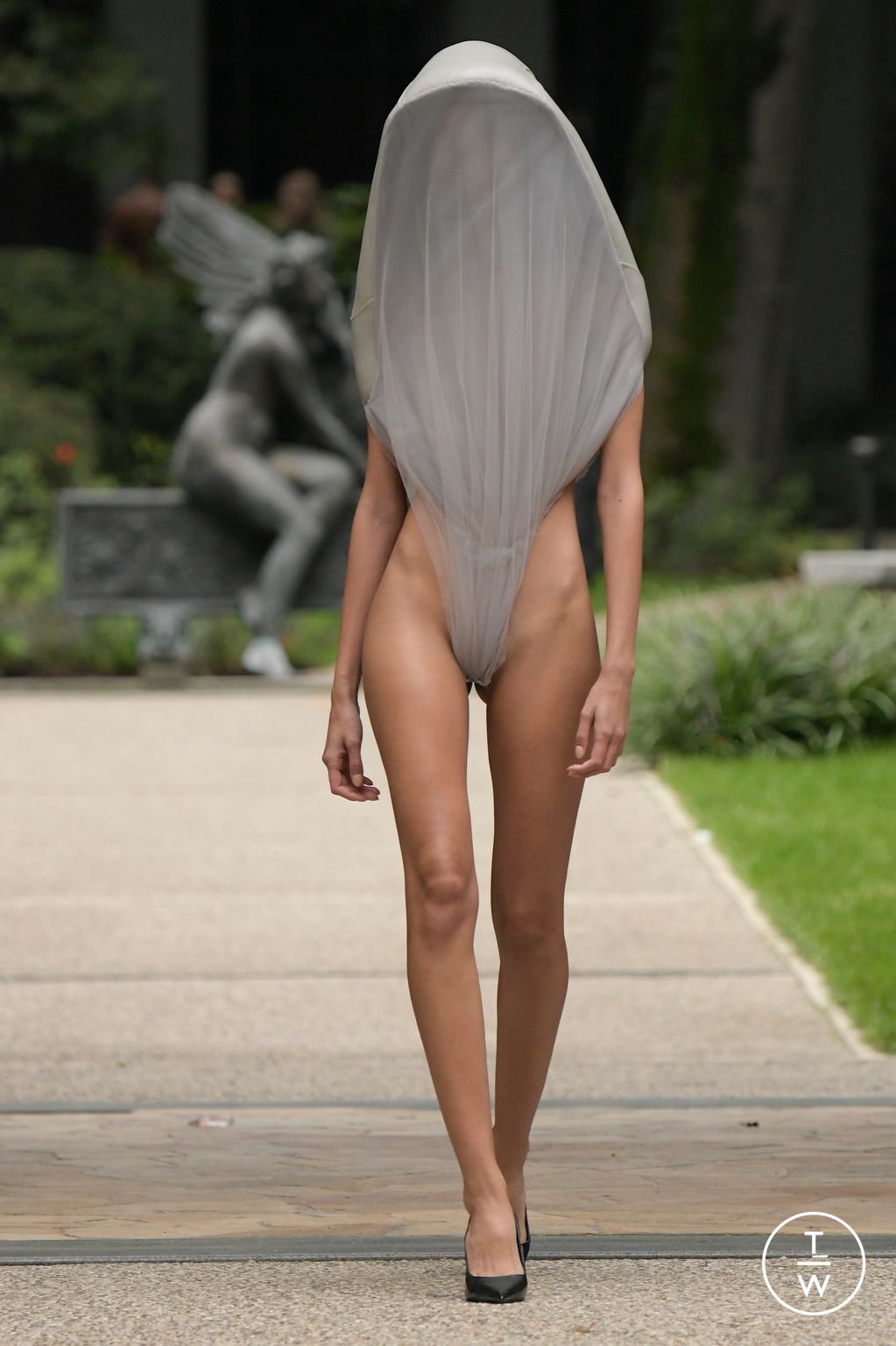 Fashion Week Milan Spring/Summer 2023 look 7 from the Han Kjobenhavn collection 女装